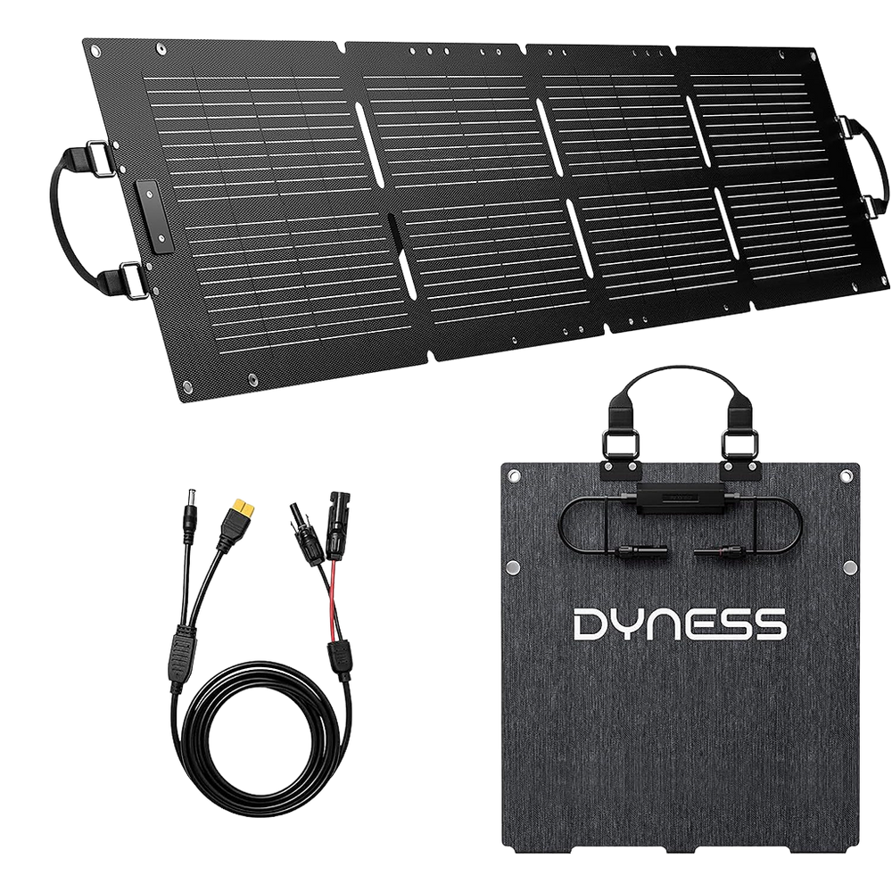 100W Foldable Solar Panel for Motorhomes & Camping