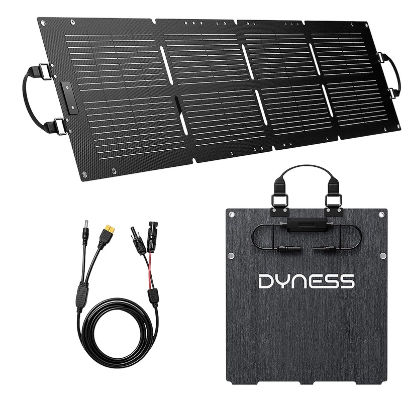 100W Foldable Solar Panel for Motorhomes & Camping