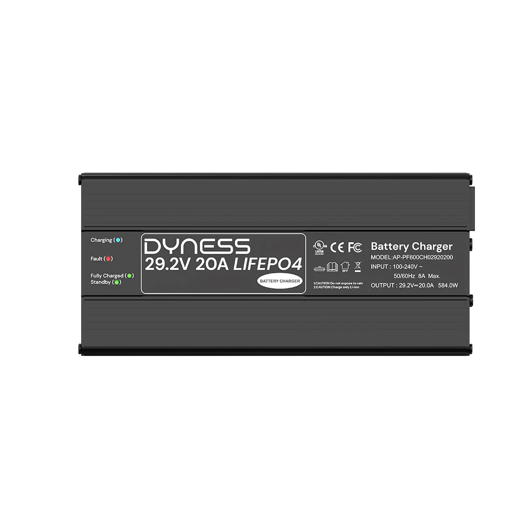 29.2V 20A LiFePO4 Battery Charger