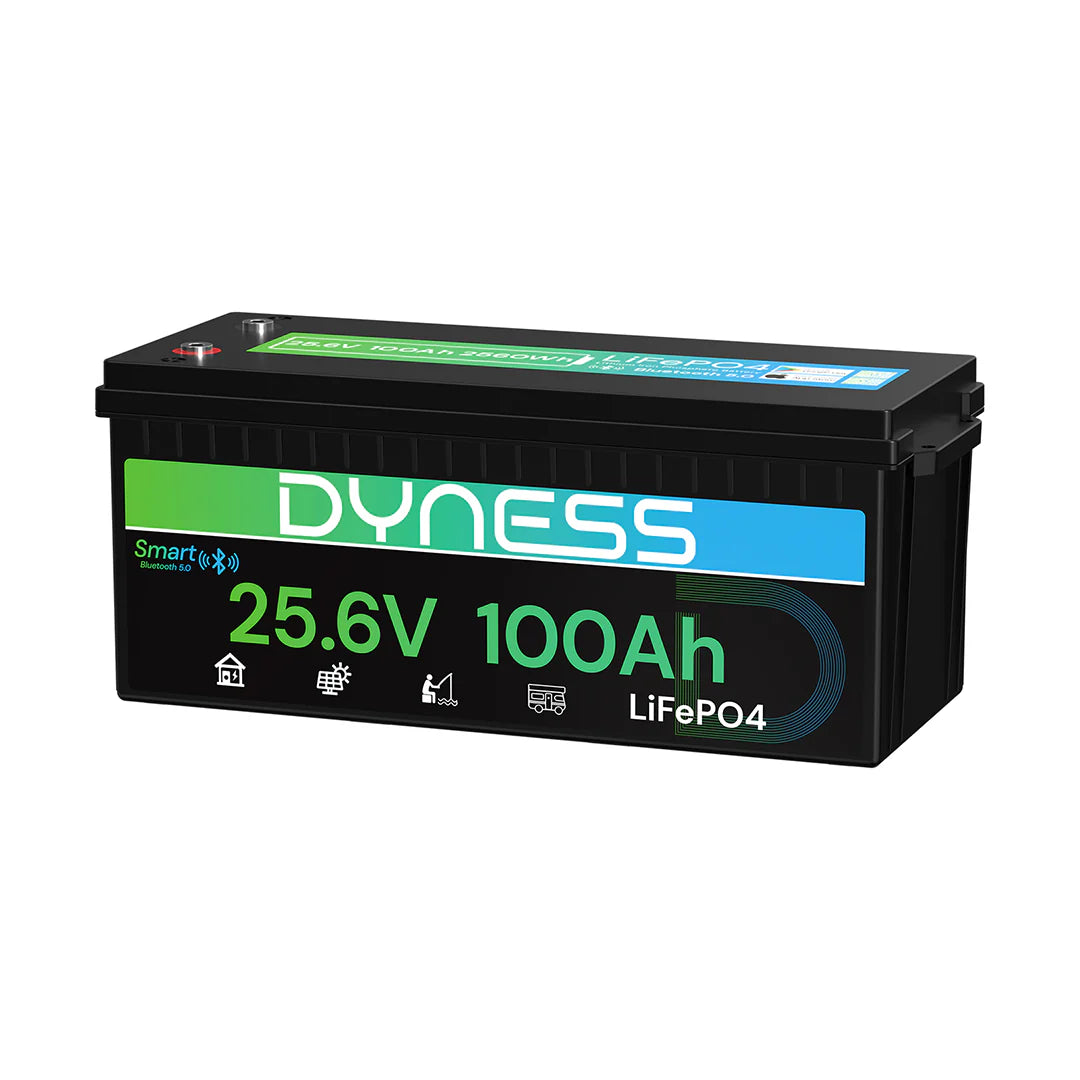 24V 100Ah LiFePO4 Battery with Bluetooth
