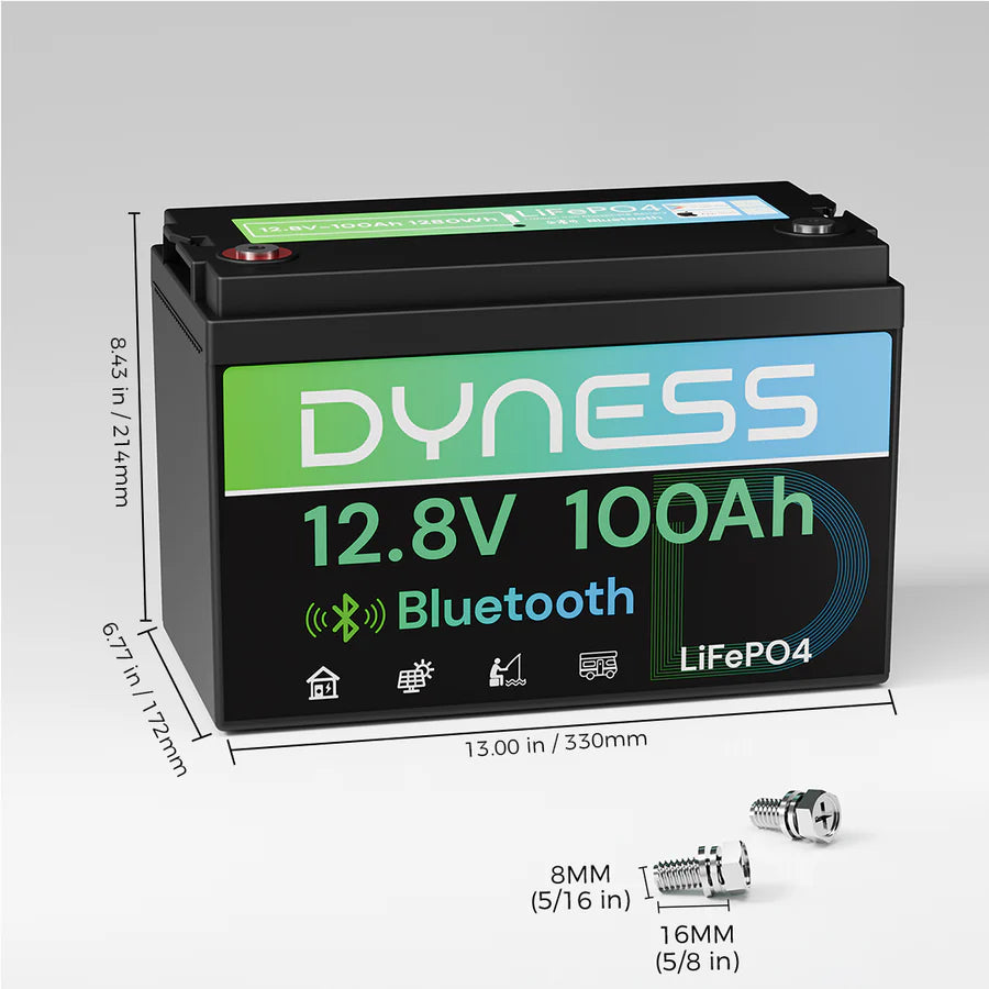 12V 100Ah Lithium Battery with Bluetooth