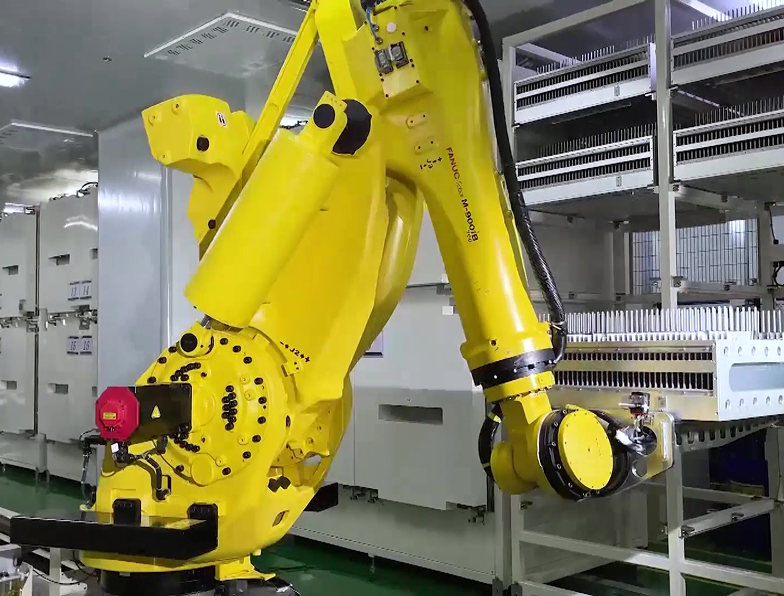 Intelligent Industrial Robot Processing Assembly