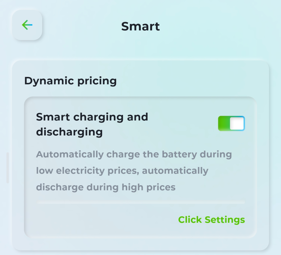 Self-Consumption Optimization